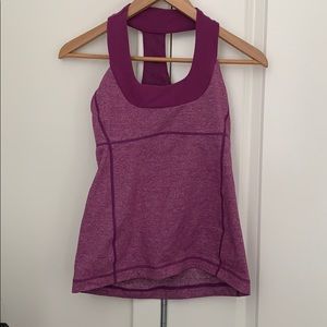 Lululemon purple tank top